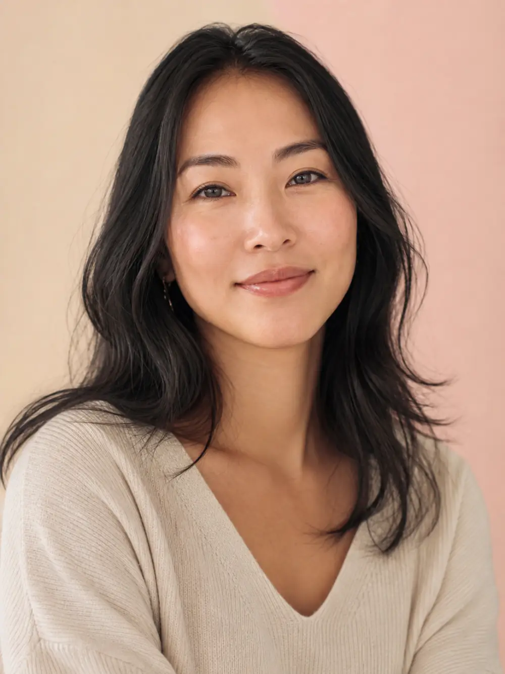 Woman in her late 30s to early 40s